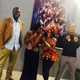 Abdoulaye Diop, Erica Ayisi, Chika Oduah and R.J. Mahdi pose at a Black Panther screening in Dakar, Senegal. (Chika Oduah)